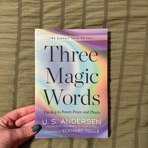 Three Magic Words Book by U.S. Andersen